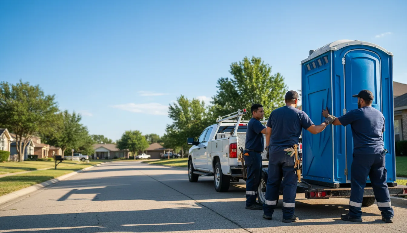 Portable Toilet Rental in Timblin, PA near me